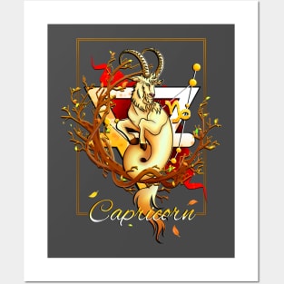 Capricorn - Proud and Pragmatic Posters and Art